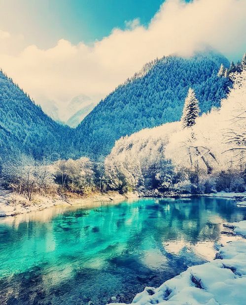 冬幻九寨365天倒映嘅仙境全部喺晒度喇 想逃離城市?一秒鐘墜入藍色仙境!九寨溝嘅冬天真係被嚴 冬幻九寨365天倒映嘅仙境全部喺晒度喇 想逃離城市?一秒鐘墜入藍色仙境!九寨溝嘅冬天真係被嚴