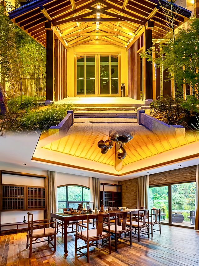 安吉這家山居酒店太好住了!溫泉、樹屋、日落全都有