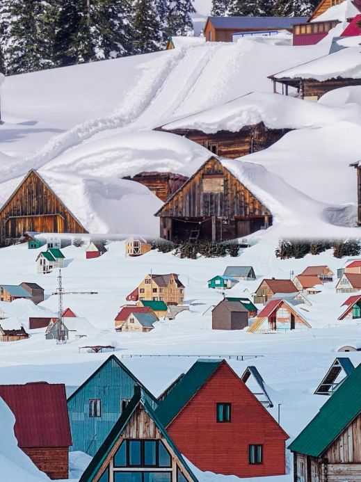 Winter in Georgia｜Every frame is worth a screenshot! The stunning kingdom of oil paintings