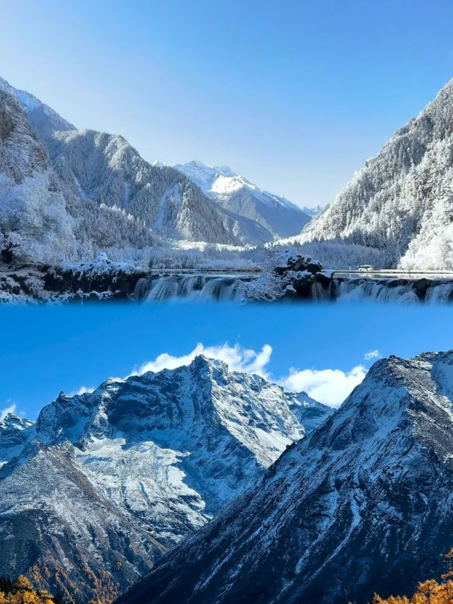 闖入冬日仙境四姑娘山的冰雪童話世界太絕了! 闖入冬日仙境四姑娘山的冰雪童話世界太絕了!