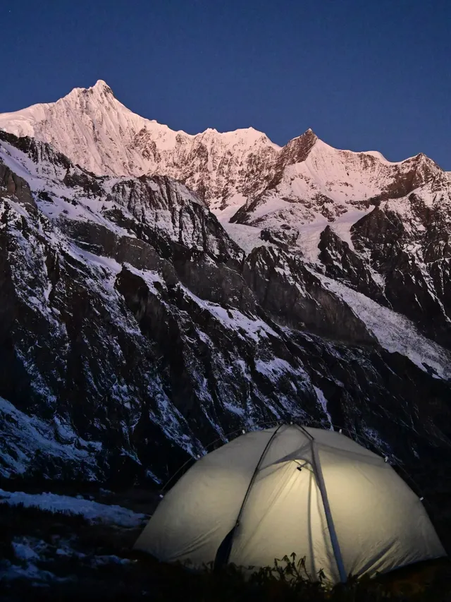 徒步plog|三天的卡瓦格博之心,美得太超過了 徒步plog|三天的卡瓦格博之心,美得太超過了