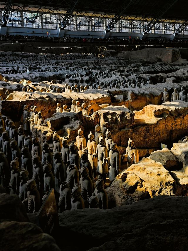 冬天一大早來西安,會看見復活的兵馬俑 冬天一大早來西安,會看見復活的兵馬俑