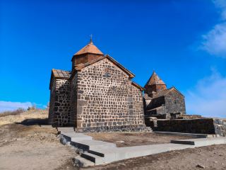 A Windy Afternoon Encounter at Sevan Monastery