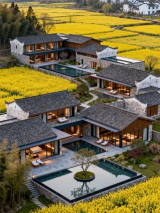 徽州に滞在して菜の花畑を楽しみ、親子でゆったり癒される旅へ