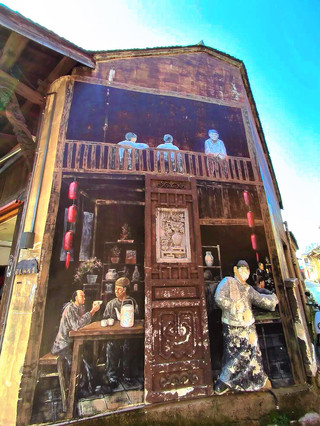 Xuan City Shuidong Ancient Town Main Street