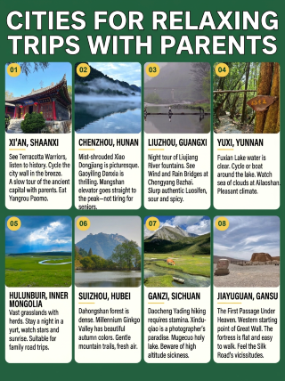 Traveling to 8 destinations with parents without getting tired – a tried-and-tested, hassle-free itinerary
