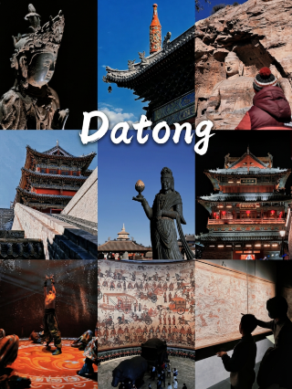 Summary of 3-day Datong trip: must-see highlights + easy walking route