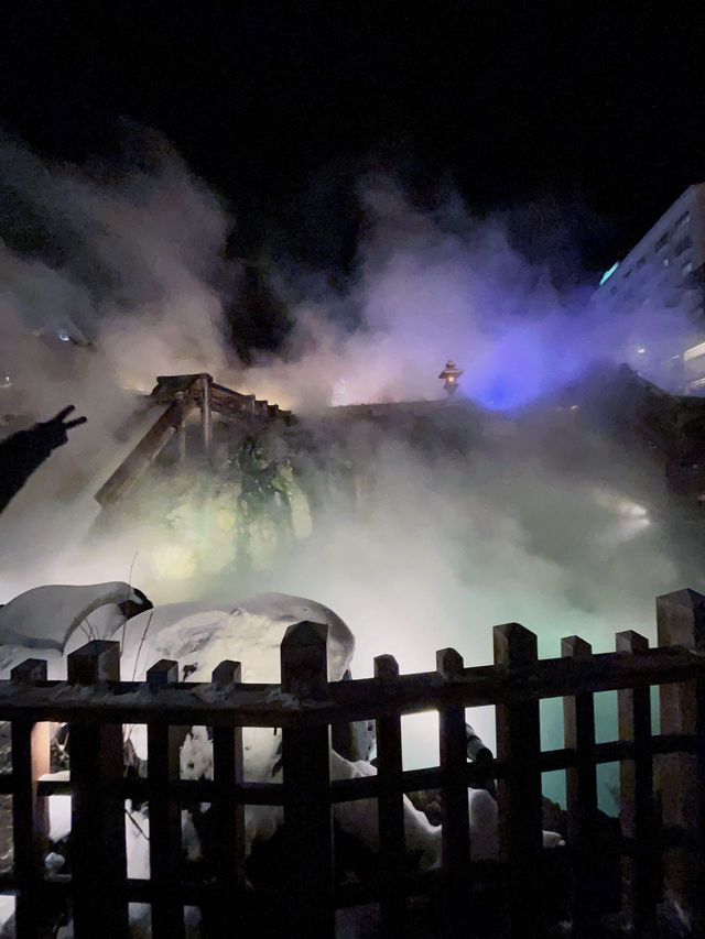 草津温泉湯畑