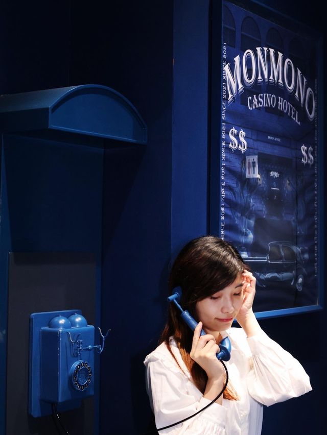 藍色藝術餐酒館Monmono 