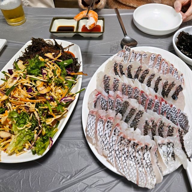 전주 싱싱한 참돔 맛집 청정회수산