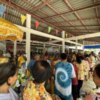 หน้าร้อน สงกรานต์ ทำบุญปีใหม่ วัดนิคมสโมสร