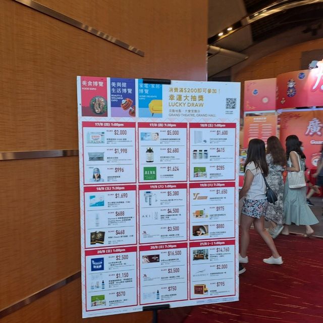 香港美食展參觀的個人體驗及感受