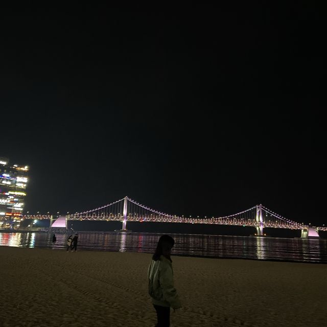 광안리 해수욕장 야경