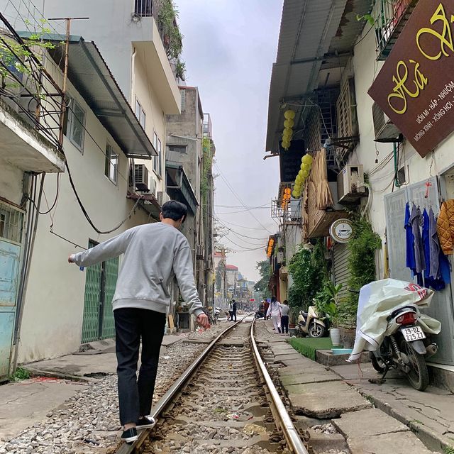 🇻🇳✈️베트남 하노이의 명물, 🛤️기찻길 마을🚂