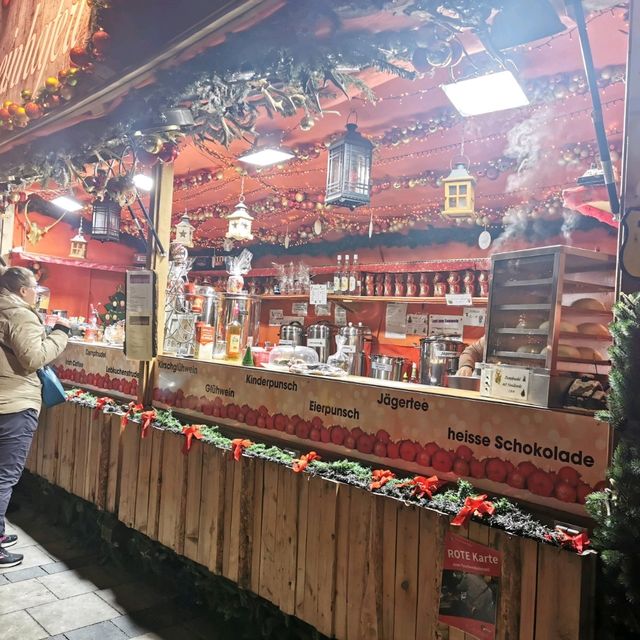 Christmas Market At Marienplatz