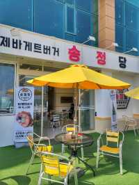 여수당 바게트버거가 부산 송정해수욕장에도 있어요💙