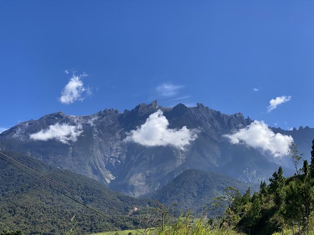 Get closer to Majesty Kinabalu mountain