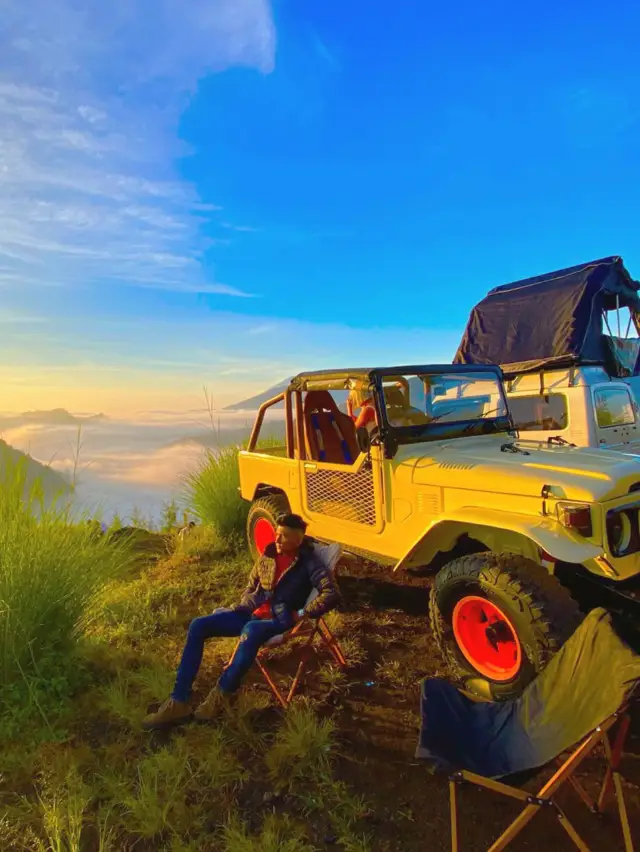 "Sunrise Spot at Pinggan Village, Kintamani 