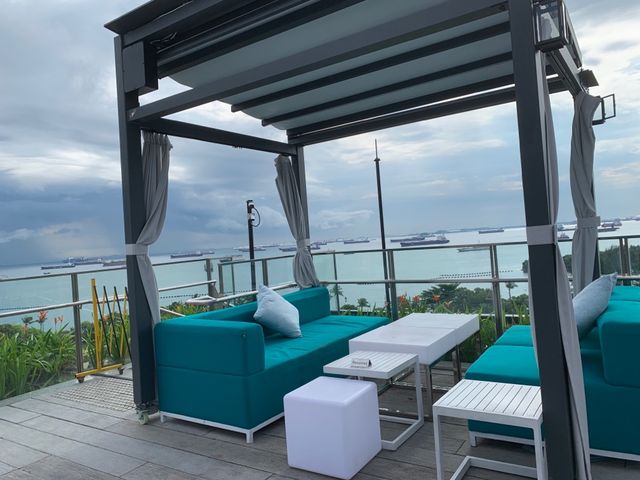Rooftop pool at Outpost Hotel