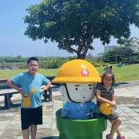 後壁湖超好溜小孩的地方-台電南部展示館戶外區
