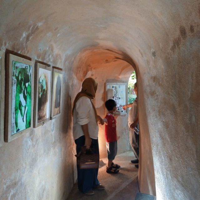 Exploring the pyamit tunnel 