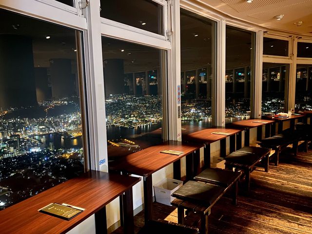 日本長崎｜日本三大夜景之一稻佐山頂展望台