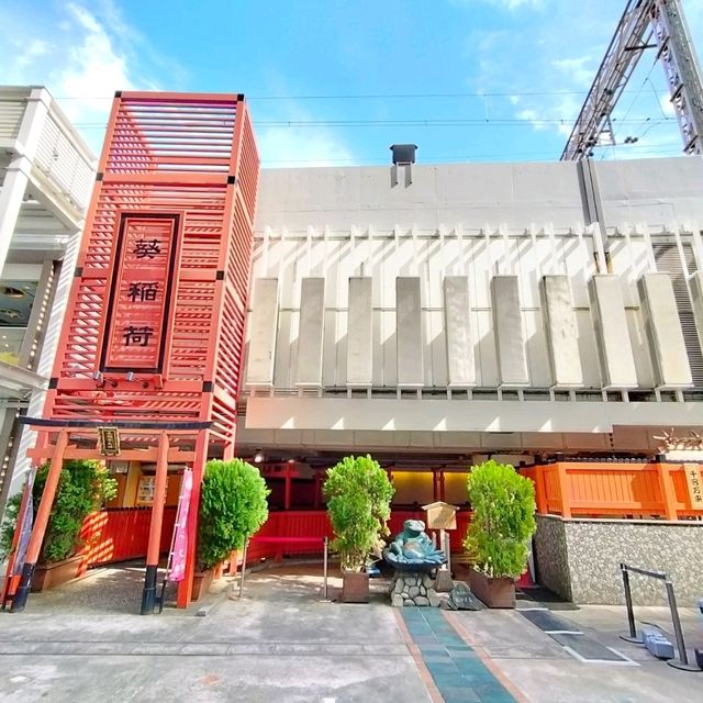 【大阪】なんばパークスでパワースポット✨「葵稲荷大神」