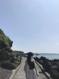 에메랄드 빛 바다를 감상하며 걷는 제주 산책로🍀