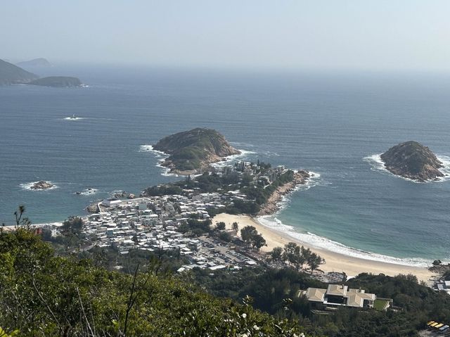 New year adventure: all the way from Dragon’s Back, Shek O Peak to Big Wave Bay and Beach