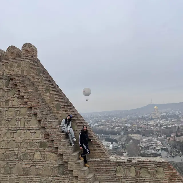 Castle with best view of Tbilisi 