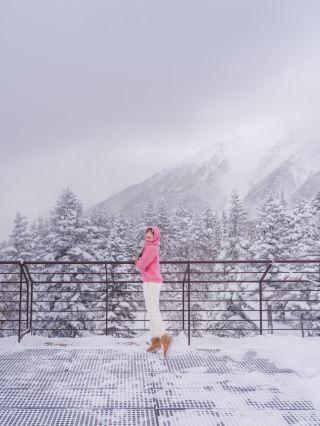 日式舒服觀雪山的風格太瘋狂了🫢