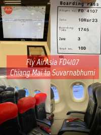 บินแอร์เอเชียจากเชียงใหม่-สุวรรณภูมิ สะดวก ประหยัด
