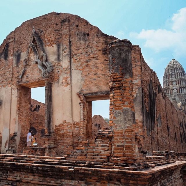 วัดราชบูรณะ  อยุธยา วัดสวย สถานที่ประวัติศาสตร์ไทย