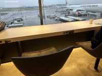 東京・羽田空港。第1ターミナル(南ウイング)保安検査場内の有料ラウンジ『POWER LOUNGE SOUTH 』