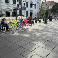 【ジャカルタ旅】ファタヒラー旧市街広場