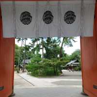 京都　今宮神社と日本最古の和菓子屋かざりや