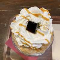 神戸市西区！珈琲専門店がつくるキャラメルかふぇ氷1070円