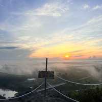 Hiking at Bukit Belacon Lahad Datu