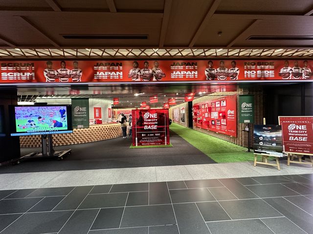 東京『Have a Nice TOKYO!』が期間限定『ONE TEAM CITY Marunouchi BASE』に！