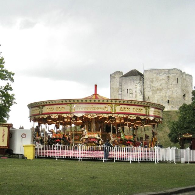 lovely York iconic landmark Clifford’s Tower