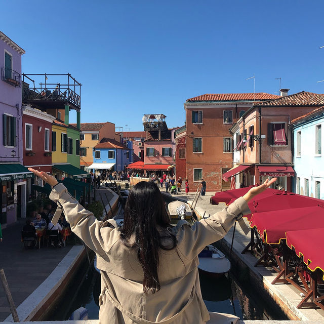 🇮🇹이탈리아 베네치아 알록달록 💚💙💛예쁜색감의 부라노섬💛💚🧡