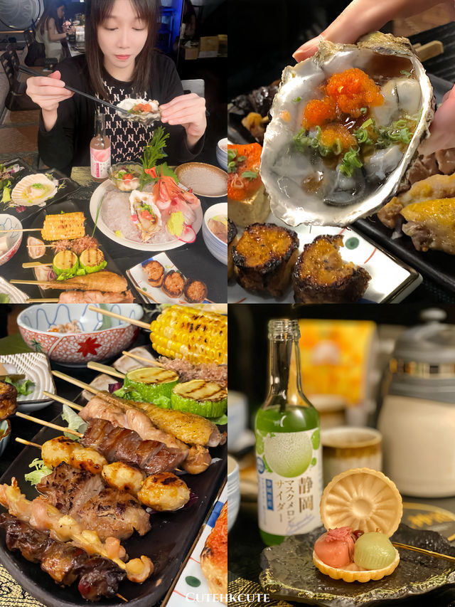 香港旺角🍢榻榻米氛圍感日料❤️平民價串燒