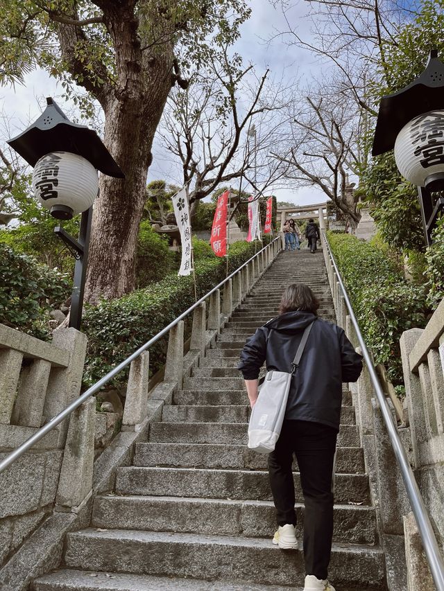 고베의 풍경을 담은 여행 필수 코스 신사⛩️