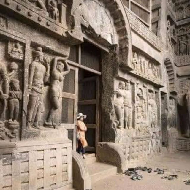 Amazing 🤩 Buddhist rock cut structure Cave