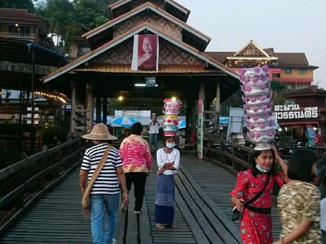 เที่ยวสะพานมอญ ..สังขละบุรี