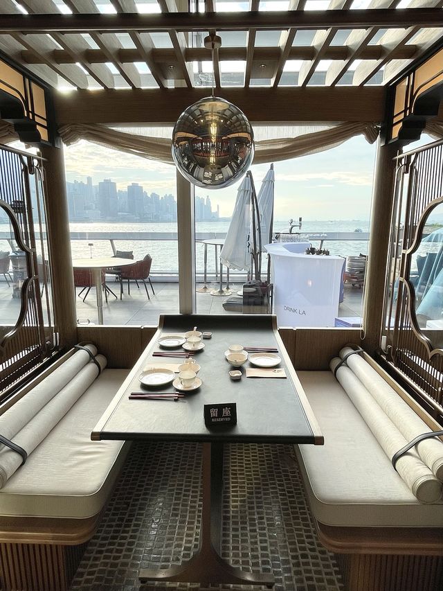 香港尖沙咀海景打卡中式下午茶套餐-八十里