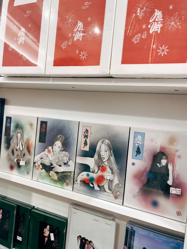 ⭐️台北中山探店👣 K-MONSTAR韓國專輯專賣
