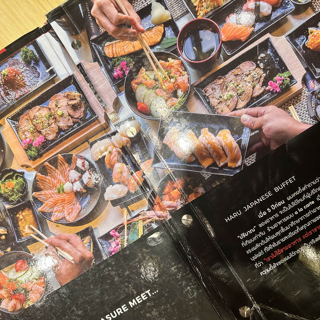 มื้อเย็นสไตล์ญี่ปุ่นที่ Haru Japanese Buffet 🇯🇵