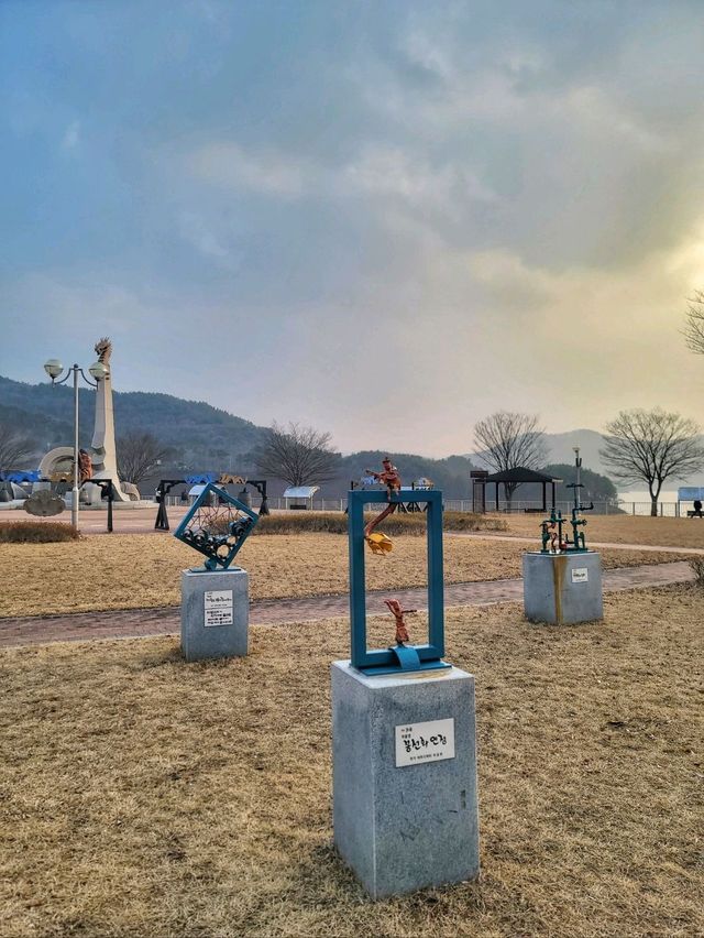 진안의 숨은 드라이브명소 따라 조각공원까지🎪