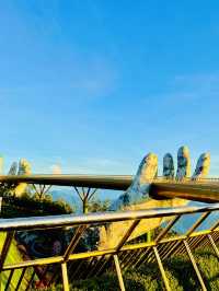 The Famous Golden Hands Bridge Vietnam🇻🇳✨